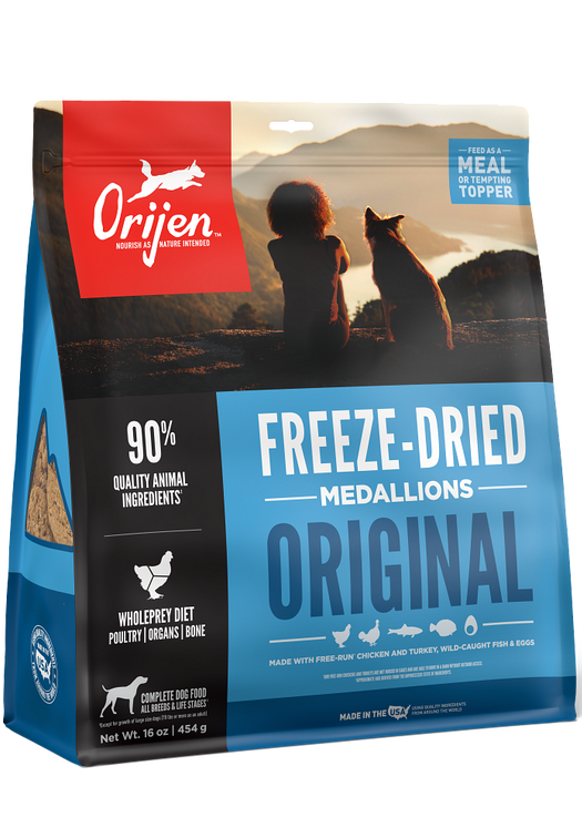 Original, Freeze-Dried Food Medallions